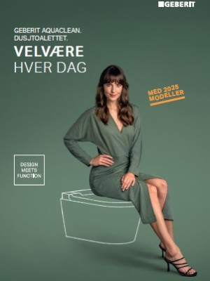 Geberit AquaClean brosjyre 2025 Geberit AquaClean brosjyre 2025