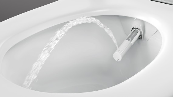 Geberit AquaClean Sela med WhirlSpray dusjsstråle