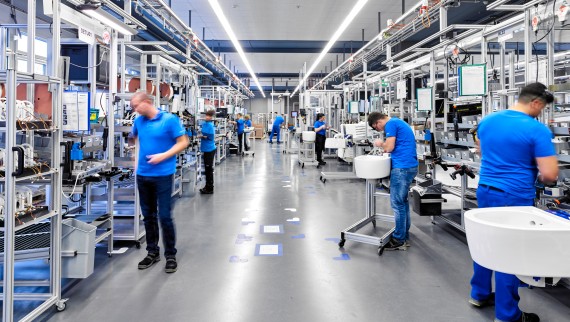 AquaClean Mera, Produksjon i Jona