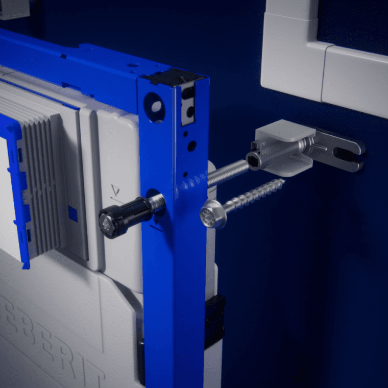 Alternativ plassering for veggfeste Alternativ plassering for veggfeste