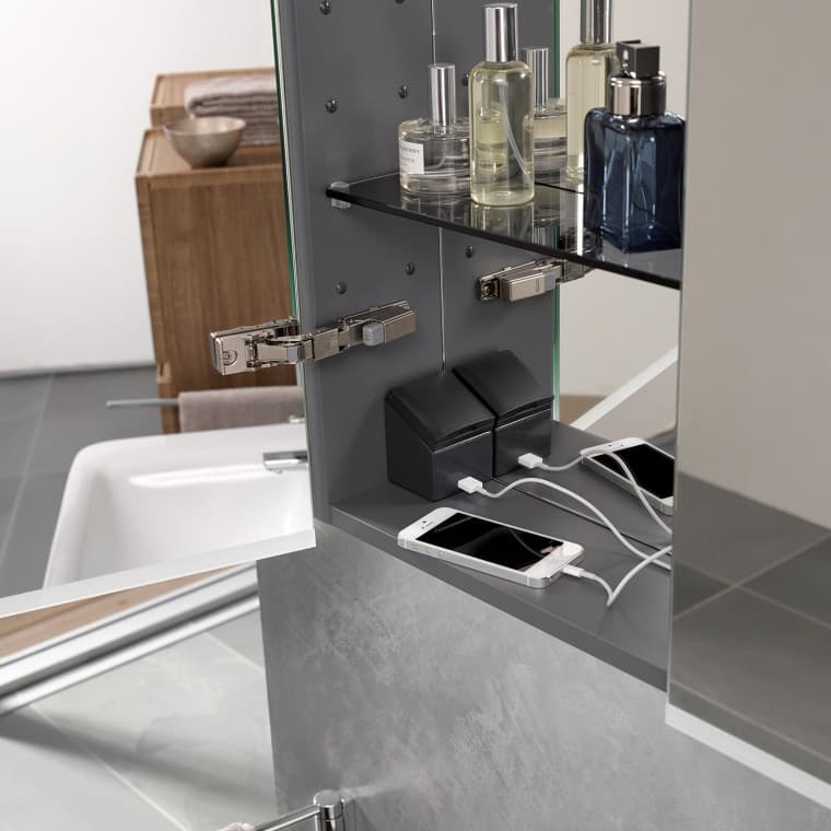 Geberit Option integrert USB-port (© Geberit) Geberit Option integrert USB-port (© Geberit)