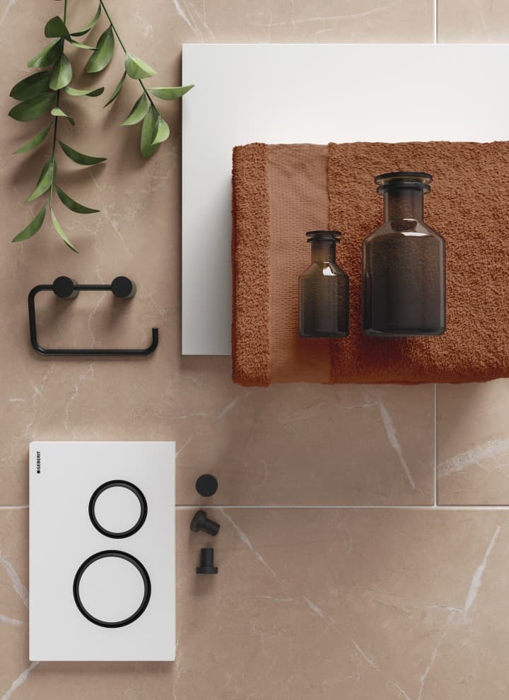 Baderomstrend for 2025: Brun fargeskala Baderomstrend for 2025: Brun fargeskala