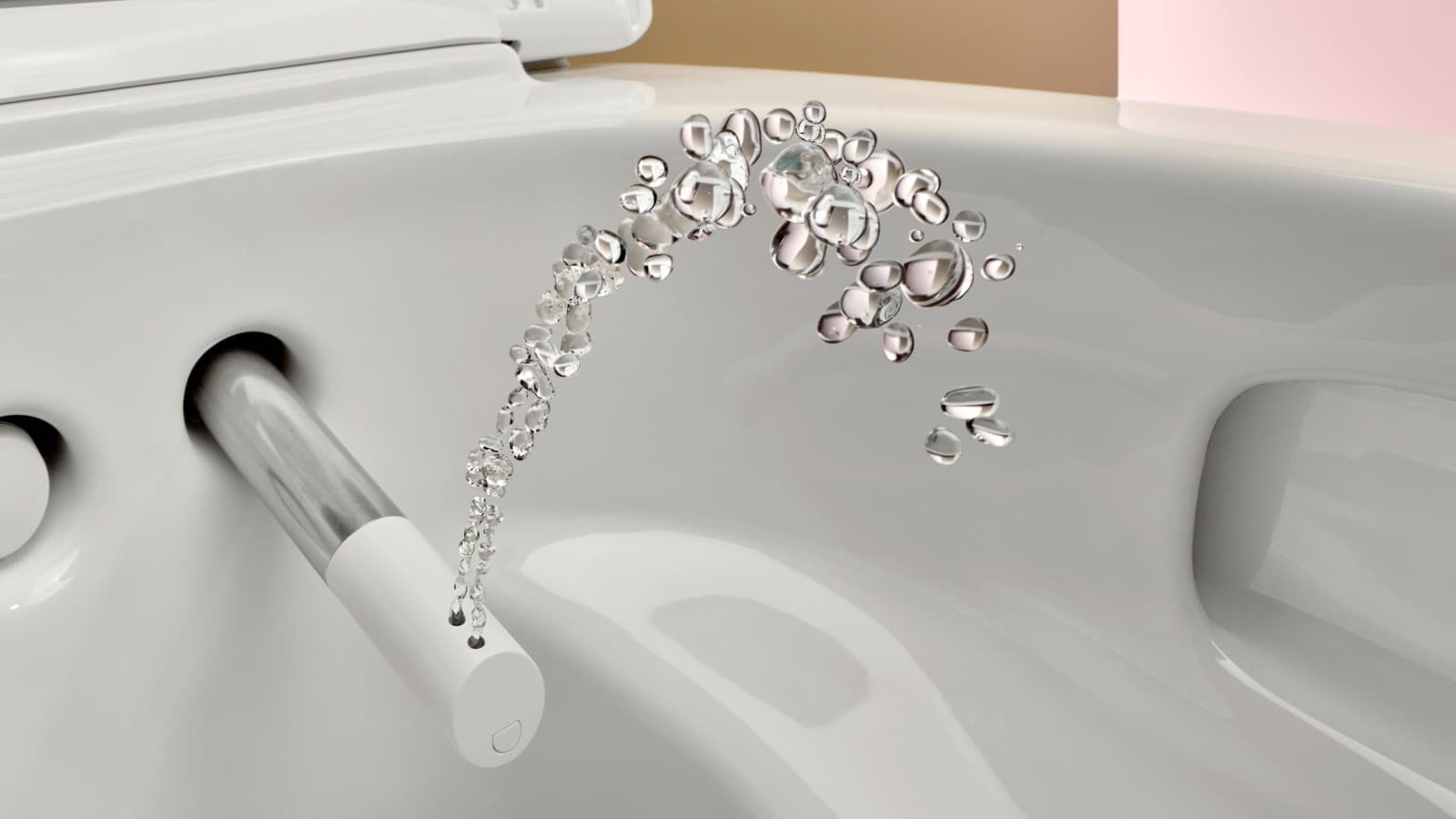 Geberit AquaClean med skyllefunksjon Geberit AquaClean med skyllefunksjon