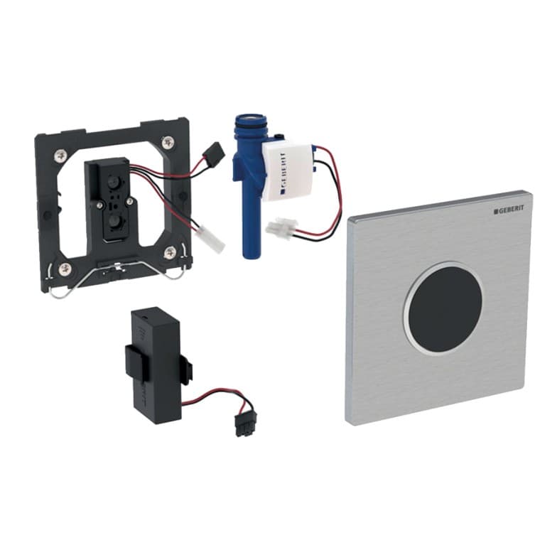 Berøringsfri urinalstyring for batteridrift Berøringsfri urinalstyring for batteridrift