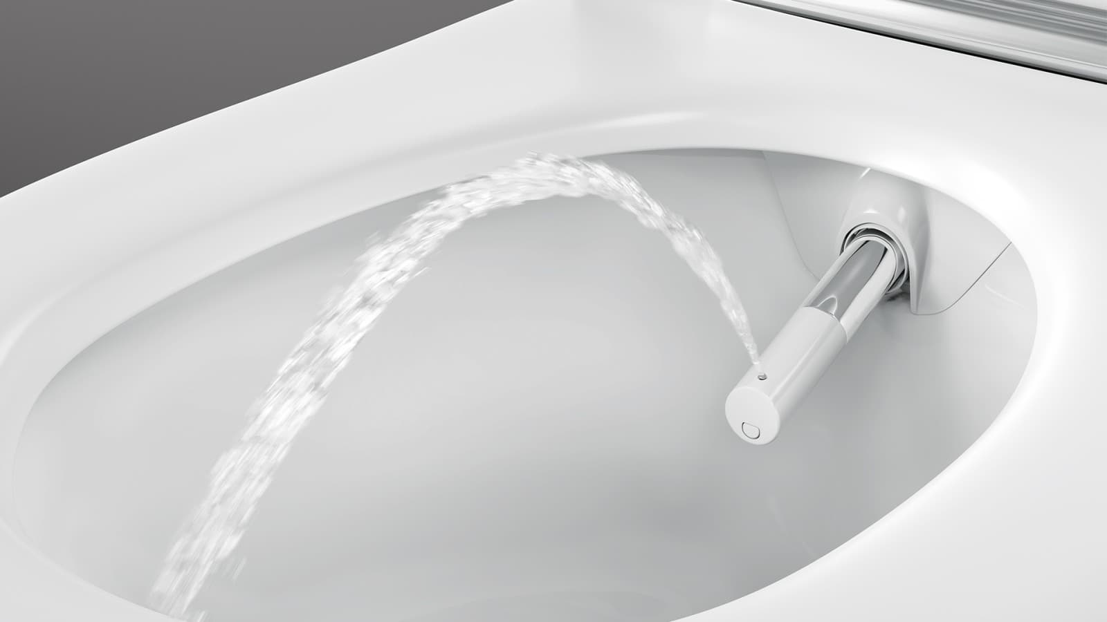 Geberit AquaClean Sela med WhirlSpray dusjsstråle Geberit AquaClean Sela med WhirlSpray dusjsstråle