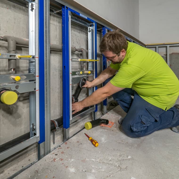 Installasjon av Geberit Silent-PP avløpssystem Installasjon av Geberit Silent-PP avløpssystem