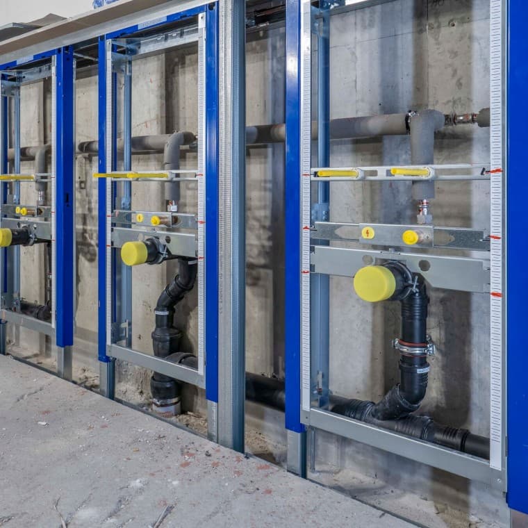 Installasjon med Geberit Duofix Installasjon med Geberit Duofix