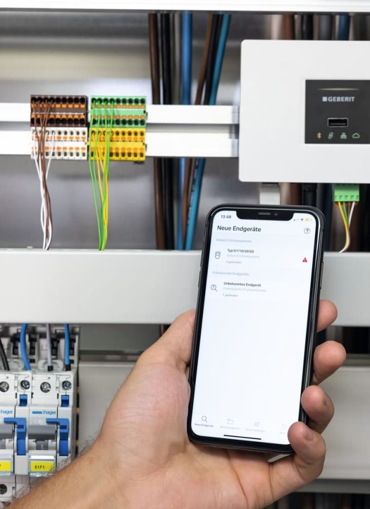 Sentral tilgang til ende-enhetene via Geberit Gateway Sentral tilgang til ende-enhetene via Geberit Gateway